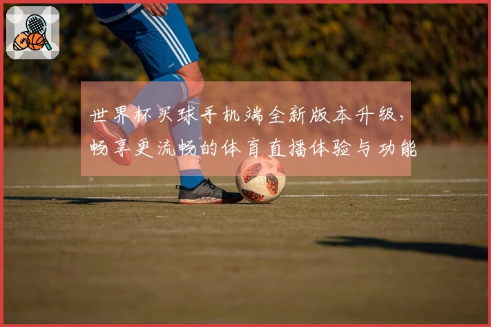 世界杯买球手机端全新版本升级，畅享更流畅的体育直播体验与功能优化